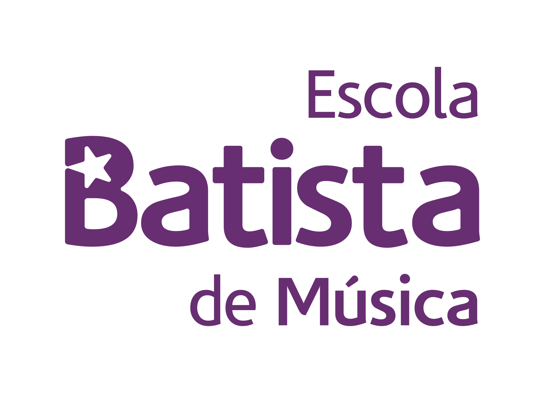 Logotipo Positivo_ Escola Batista de Música